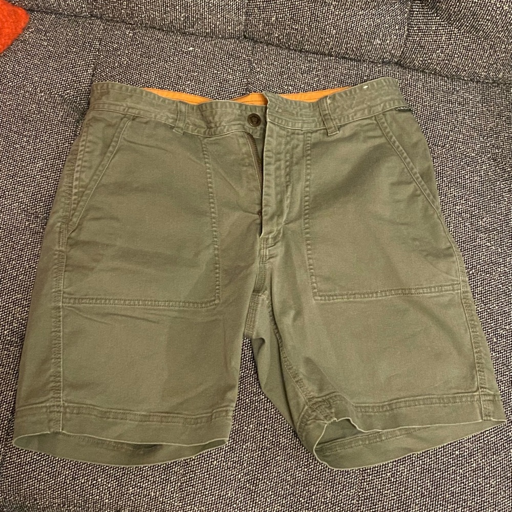 Howler Brothers Clarksville walk short size 30.  Olive green, like new.